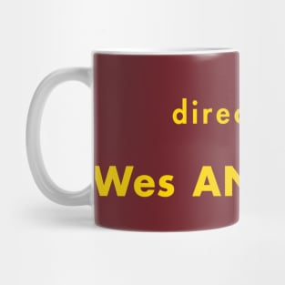 Directed by Wes Anderson Mug